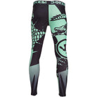 Dokebi Jungle BJJ Grappling Spats - Green - Forza Sports
