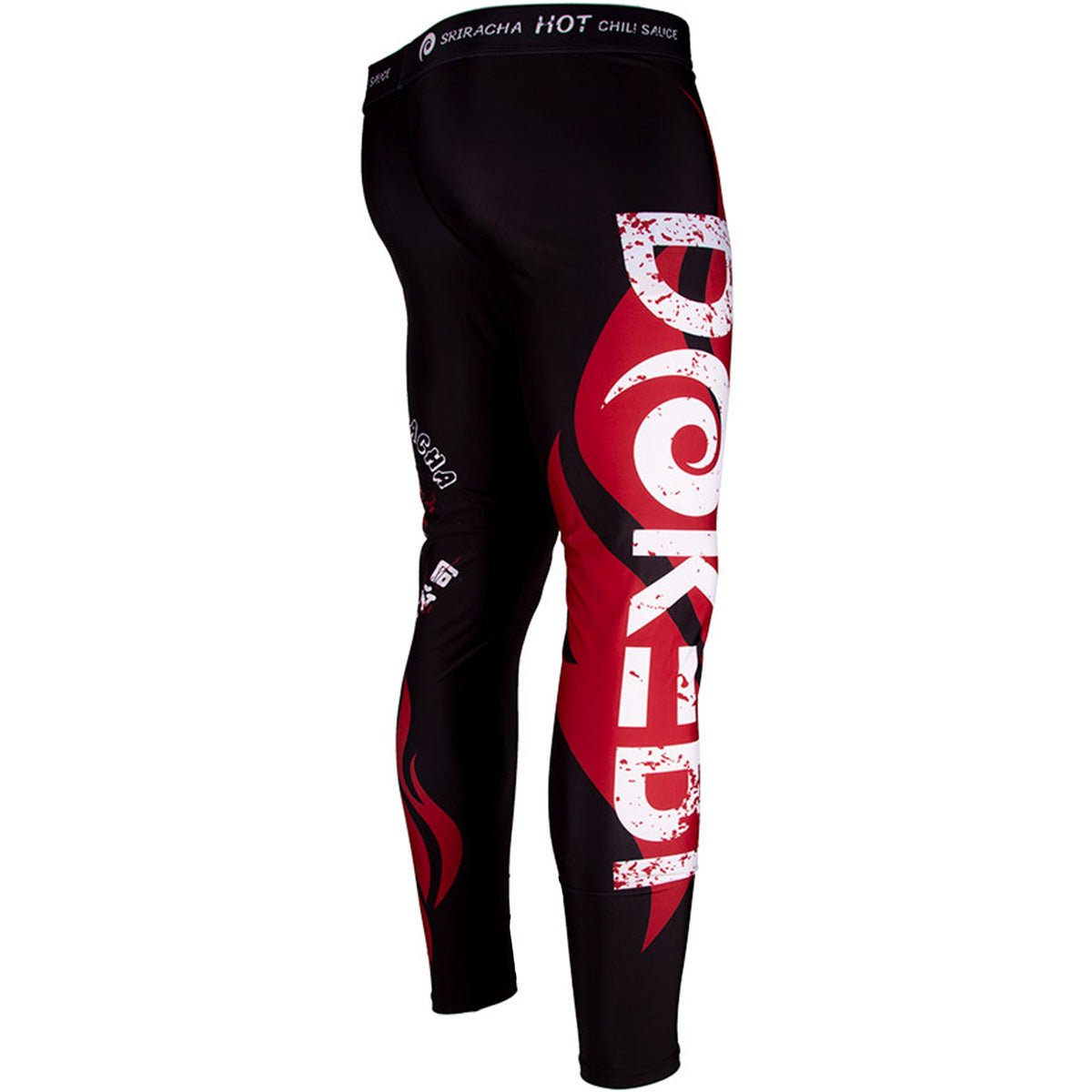 Dokebi Sriracha BJJ Grappling Spats - Black - Forza Sports