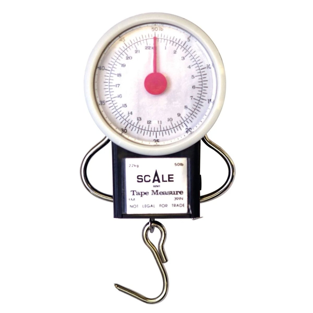 Eagle Claw 50 lb Dial Scale with Tape Measure - Forza Sports