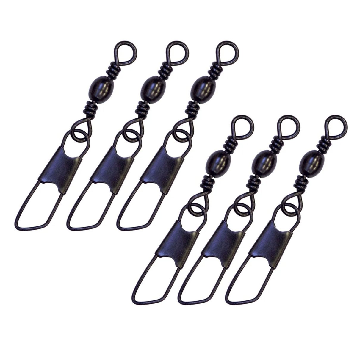 Eagle Claw Barrel Swivel with Safety Snap - Forza Sports