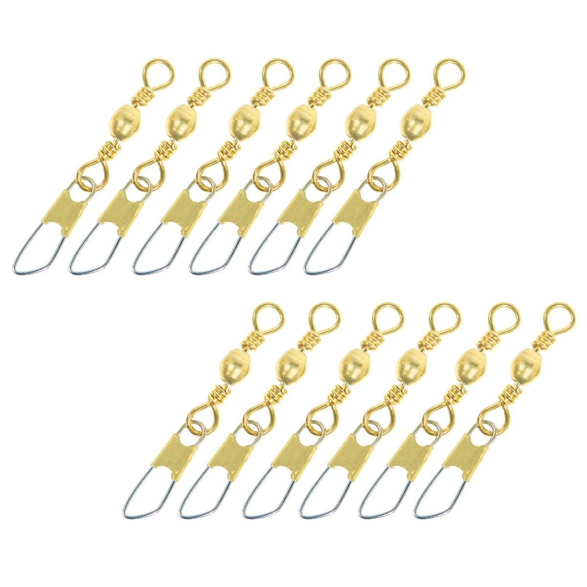 Eagle Claw Barrel Swivel with Safety Snap - Forza Sports
