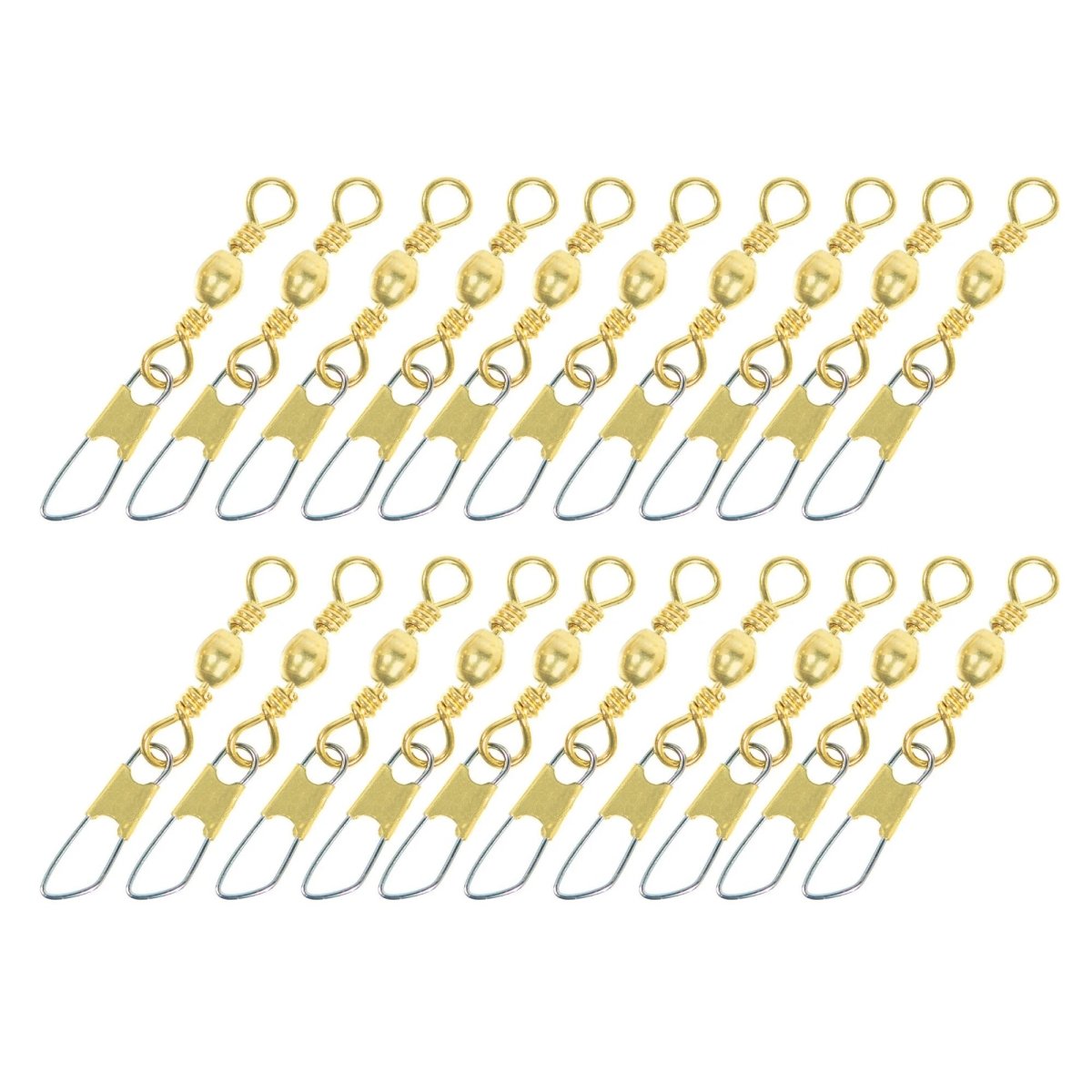 Eagle Claw Barrel Swivel with Safety Snap - Forza Sports
