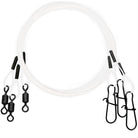 Eagle Claw Clear/Bright Heavy Duty 18" Wire Leaders 3-Pack - Forza Sports