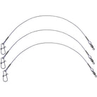 Eagle Claw Fishing Heavy Duty Black 6" Wire Leaders 3-Pack - Forza Sports