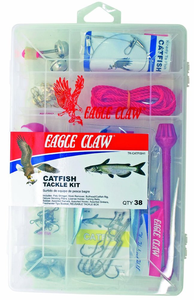 catfishing tackle box Eagle Claw Catfish Tackle Kit