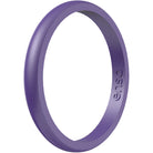 Enso Rings Halo Birthstone Series Silicone Ring - Amethyst Enso Rings