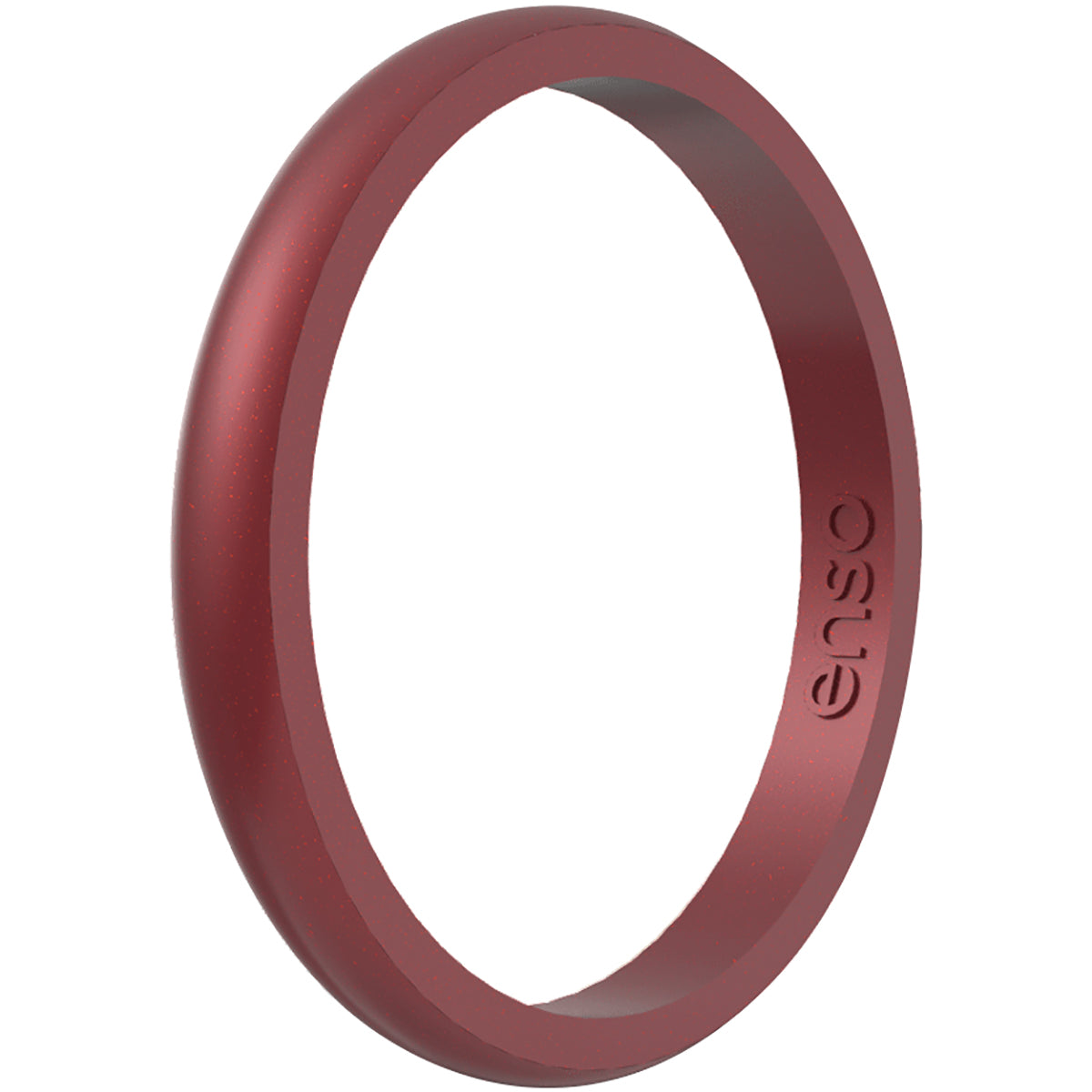 Enso Rings Halo Birthstone Series Silicone Ring - Ruby Enso Rings