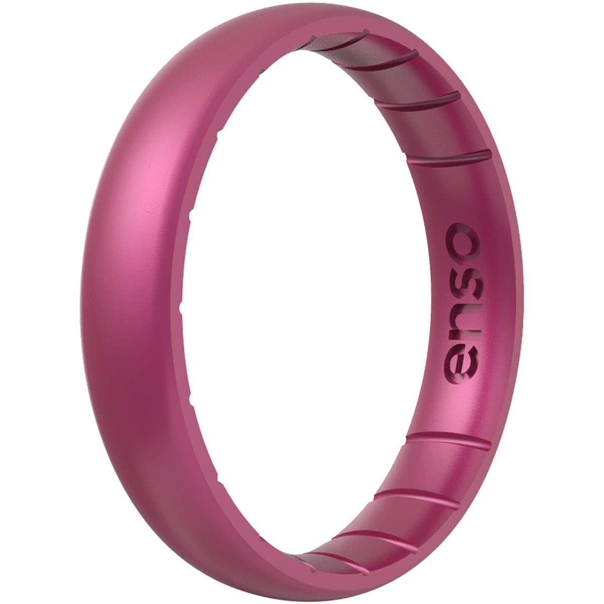 Enso Rings Thin Birthstone Series Silicone Ring - Pink Tourmaline Enso Rings