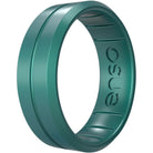 Enso Rings Classic Contour Elements Series Silicone Ring - Peacock Quartz Enso Rings