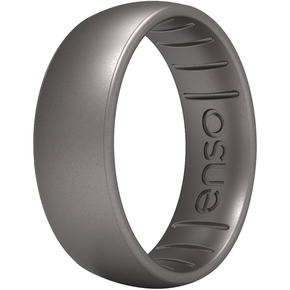 Enso Rings Classic Elements Series Silicone Ring - Platinum Enso Rings