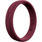 Enso Rings Women's Infinity Series Silicone Ring - Oxblood - Forza Sports