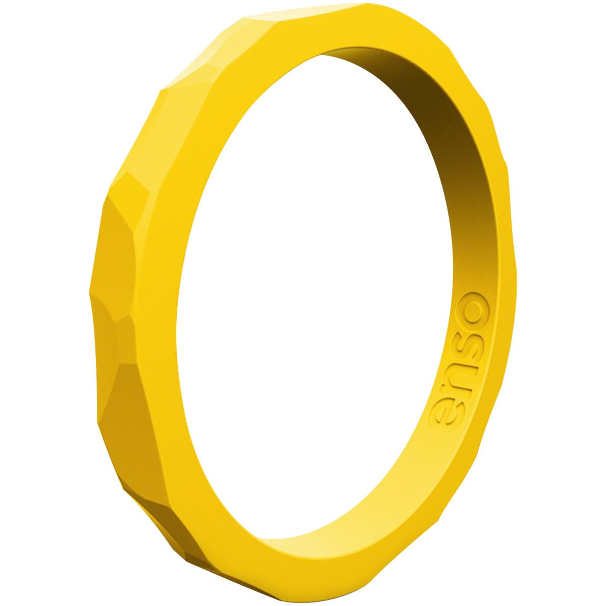 Enso Rings Hammered Stackables Series Silicone Ring - Forza Sports