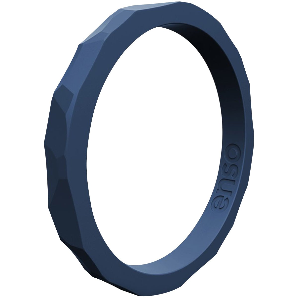 Enso Rings Hammered Stackables Series Silicone Ring - Forza Sports
