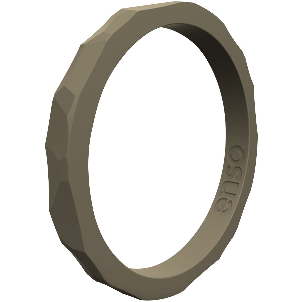 Enso Rings Hammered Stackables Series Silicone Ring - Forza Sports