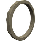 Enso Rings Hammered Stackables Series Silicone Ring - Forza Sports