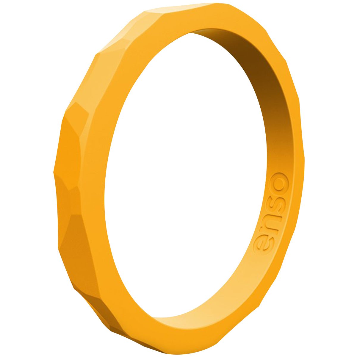 Enso Rings Hammered Stackables Series Silicone Ring - Forza Sports