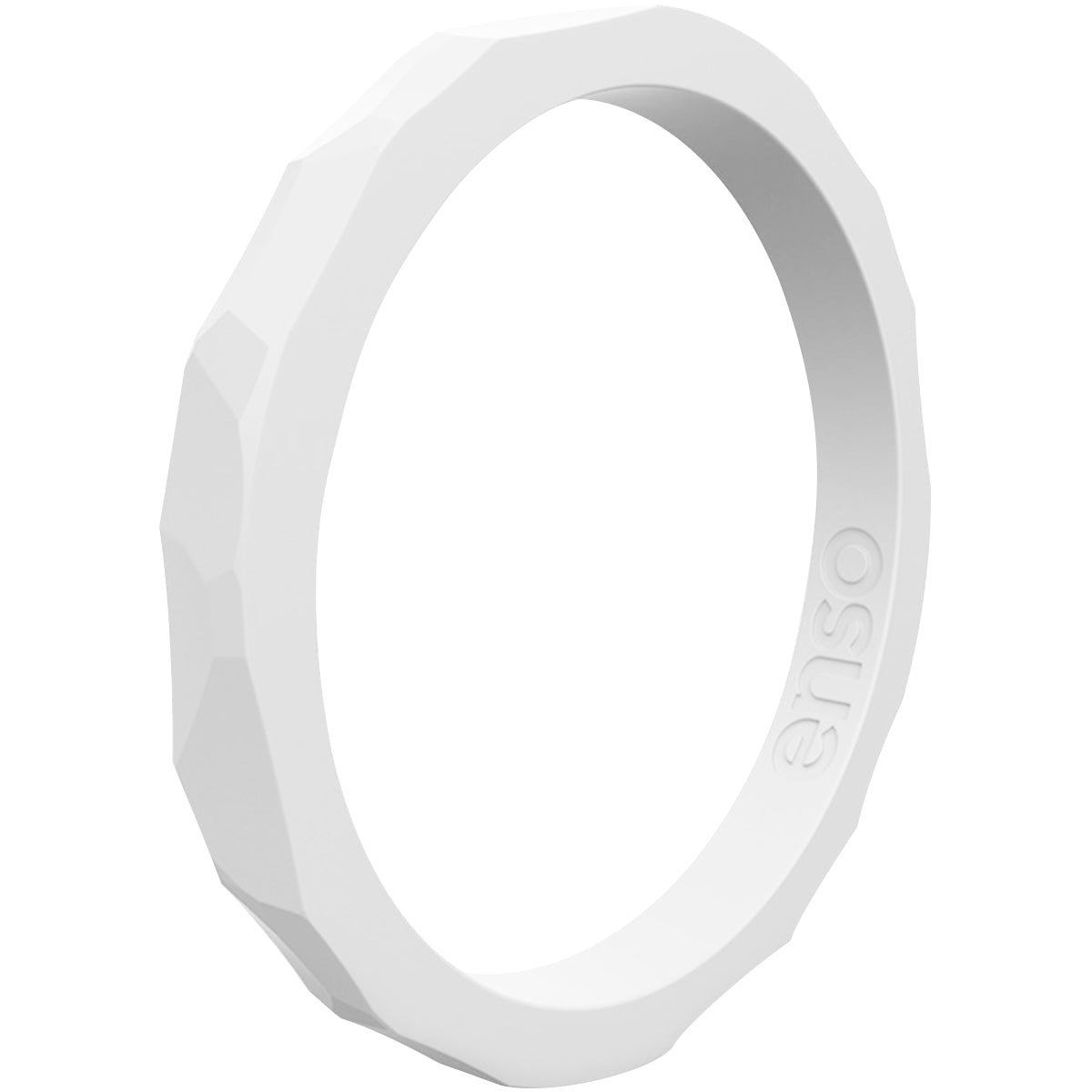 Enso Rings Hammered Stackables Series Silicone Ring - Forza Sports
