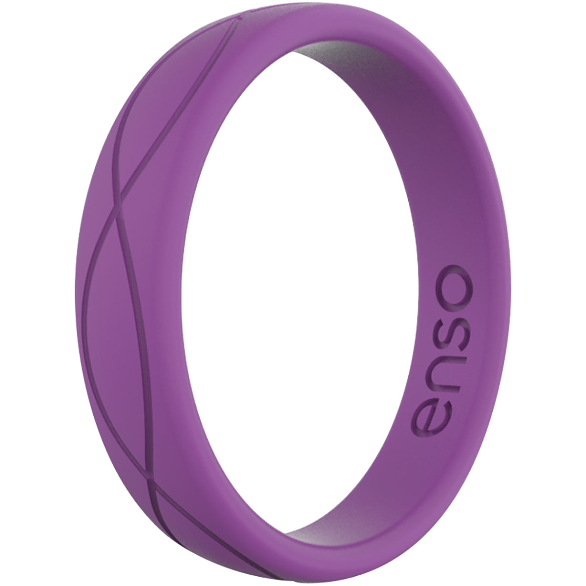 Enso Rings Women's Infinity Series Silicone Ring - Plum Enso Rings