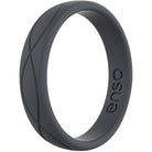 Enso Rings Women's Infinity Series Silicone Ring - Slate Enso Rings