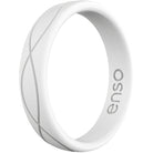 Enso Rings Women's Infinity Series Silicone Ring - White - Forza Sports
