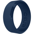 Enso Rings Classic Bevel Series Silicone Ring - Navy Blue - Forza Sports