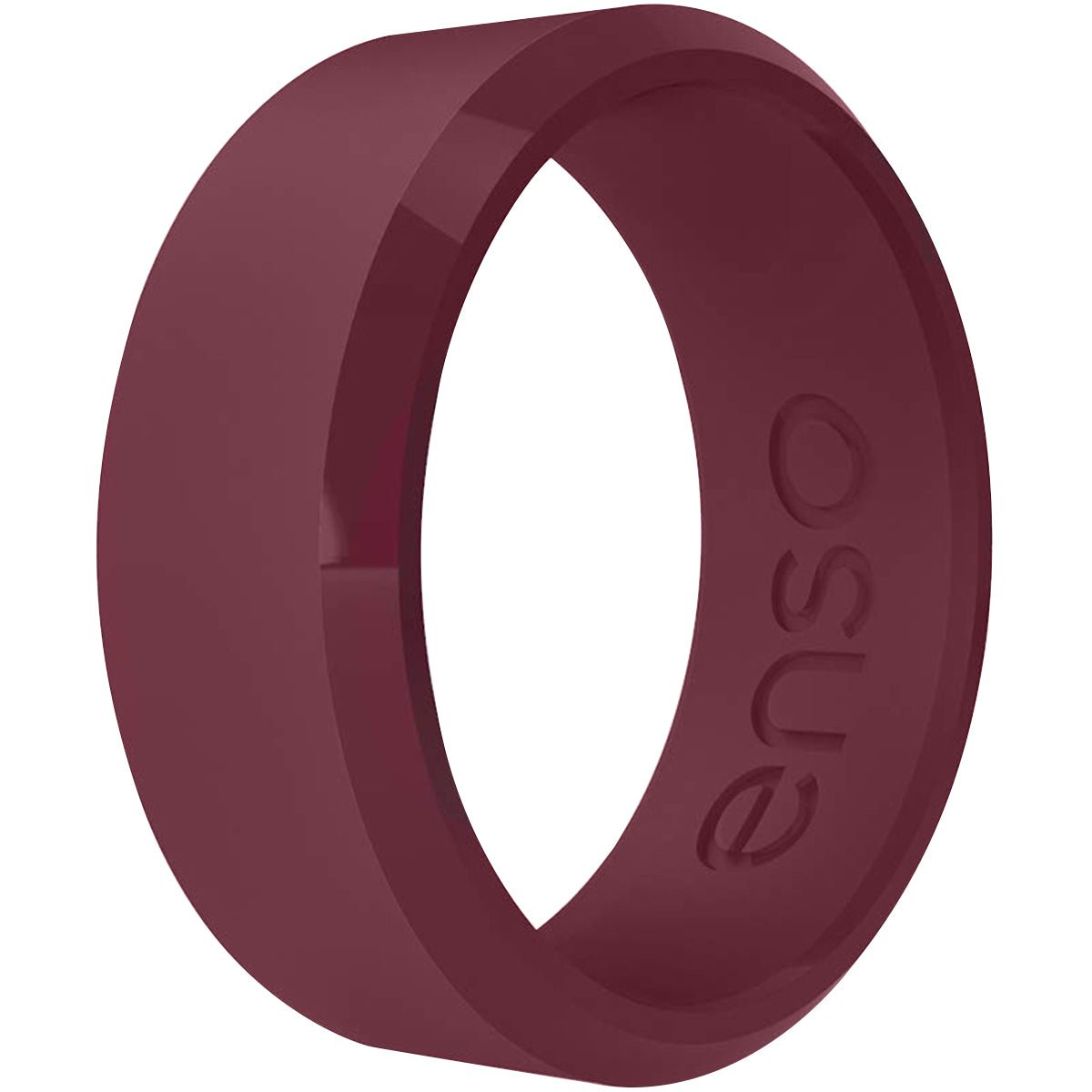 Enso Rings Classic Bevel Series Silicone Ring - Oxblood - Forza Sports