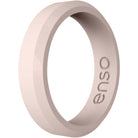 Enso Rings Thin Bevel Series Silicone Ring - Pink Sand - Forza Sports