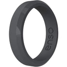 Enso Rings Thin Bevel Series Silicone Ring - Slate - Forza Sports