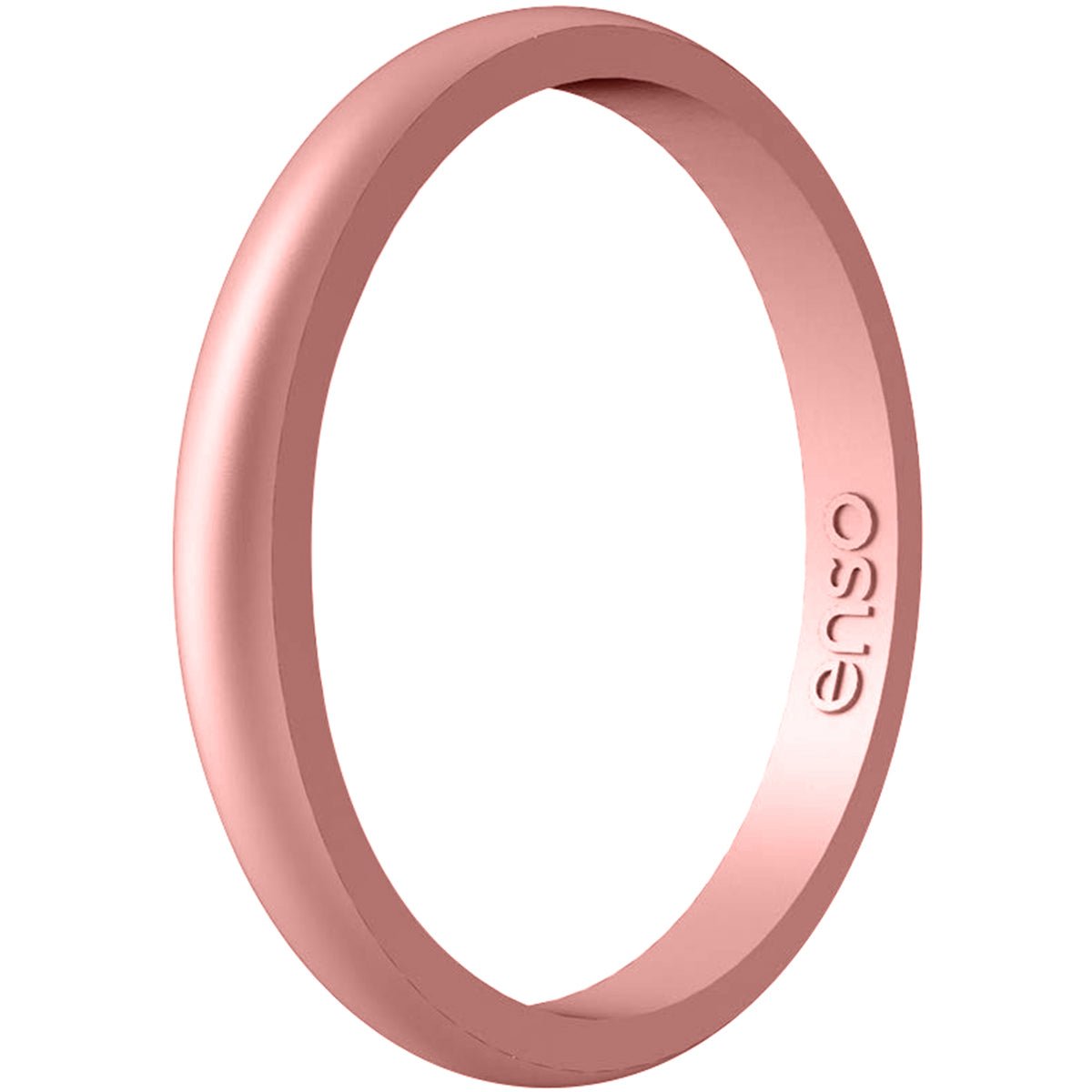 Enso Rings Halo Elements Series Silicone Ring - Rose Gold - Forza Sports