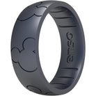 Enso Rings Mickey Mouse All Around Ears Classic Silicone Ring - Black Pearl Enso Rings