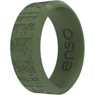 Enso Rings Classic Etched Bevel Series Silicone Ring - Pine Aspen - Forza Sports