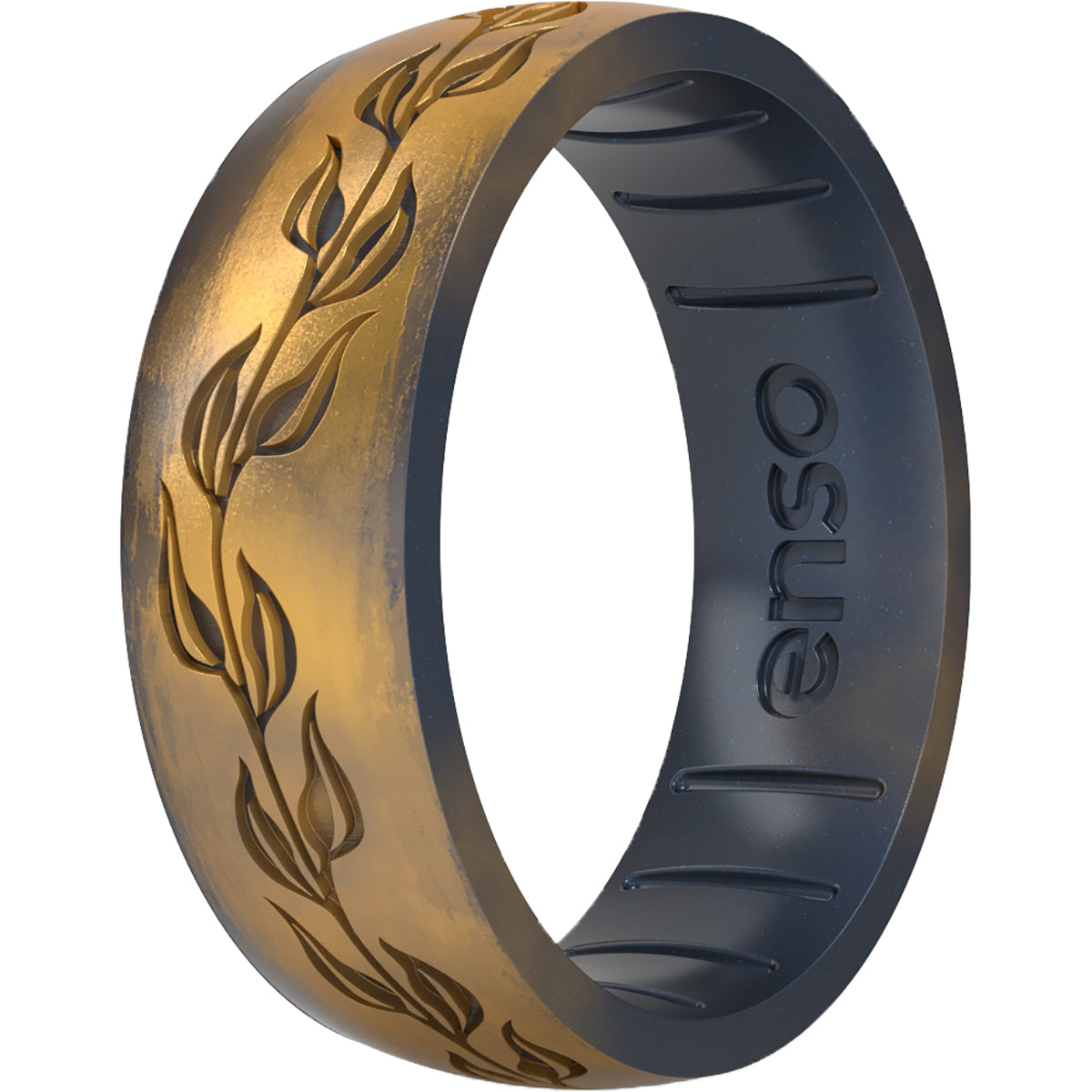 Enso Rings Lord of the Rings Shire Leaf Classic Silicone Ring Enso Rings
