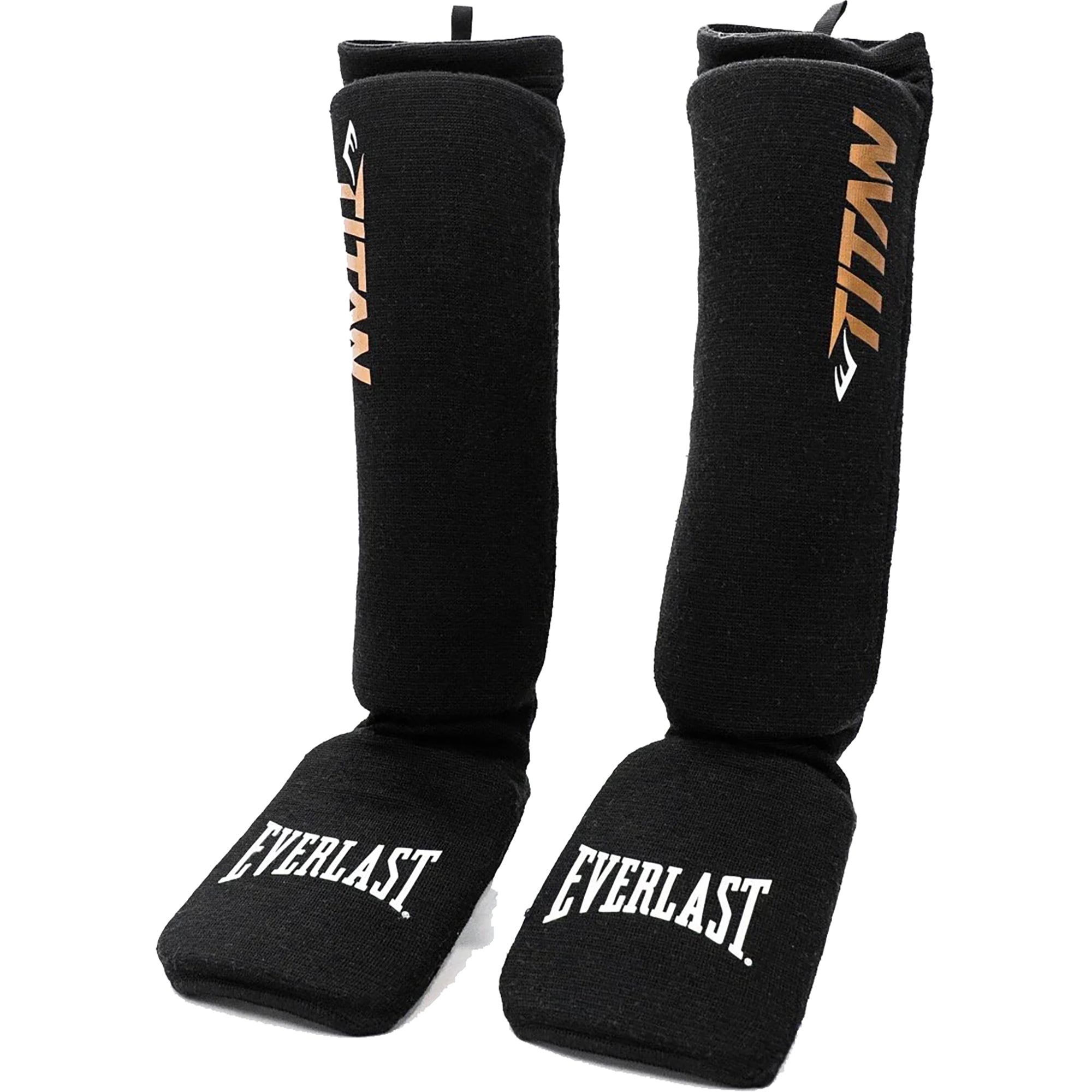 Everlast Shin Guard, Protège Tibia, Black, M