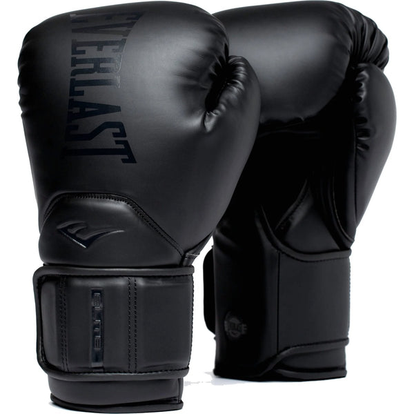Guanti Da Boxe Everlast Elite 2 – 10oz, Colore Champagne, Per Sacco E Sparring, Chiusura A Strappo, Schiuma Tripla