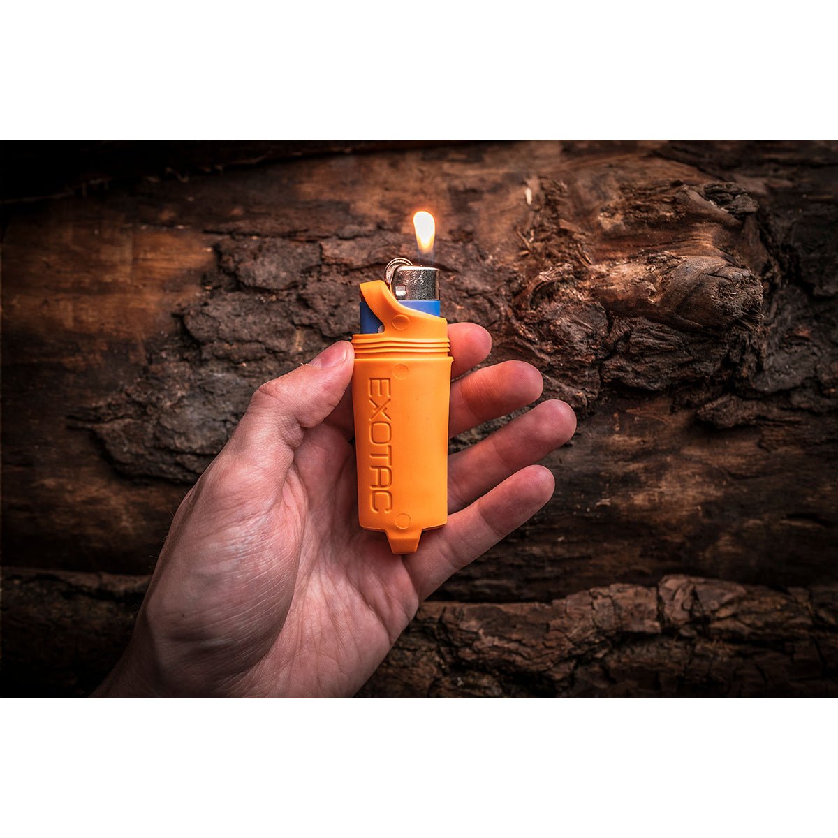 Exotac fireSLEEVE Ruggedized Waterproof Lighter Case with Lighter - Forza Sports