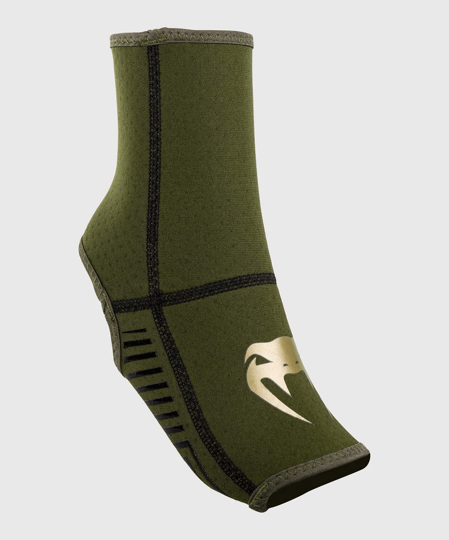 Venum Kontact Evo Foot Grips - Khaki/Gold - Forza Sports
