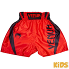 Venum Kid's Elite Boxing Shorts - Red/Black Venum