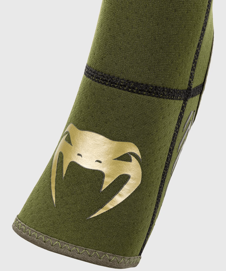 Venum Kontact Evo Foot Grips - Khaki/Gold - Forza Sports