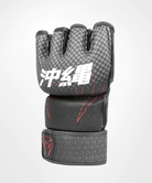 Venum Okinawa 3.0 Hook and Loop MMA Gloves - Black/Red Venum