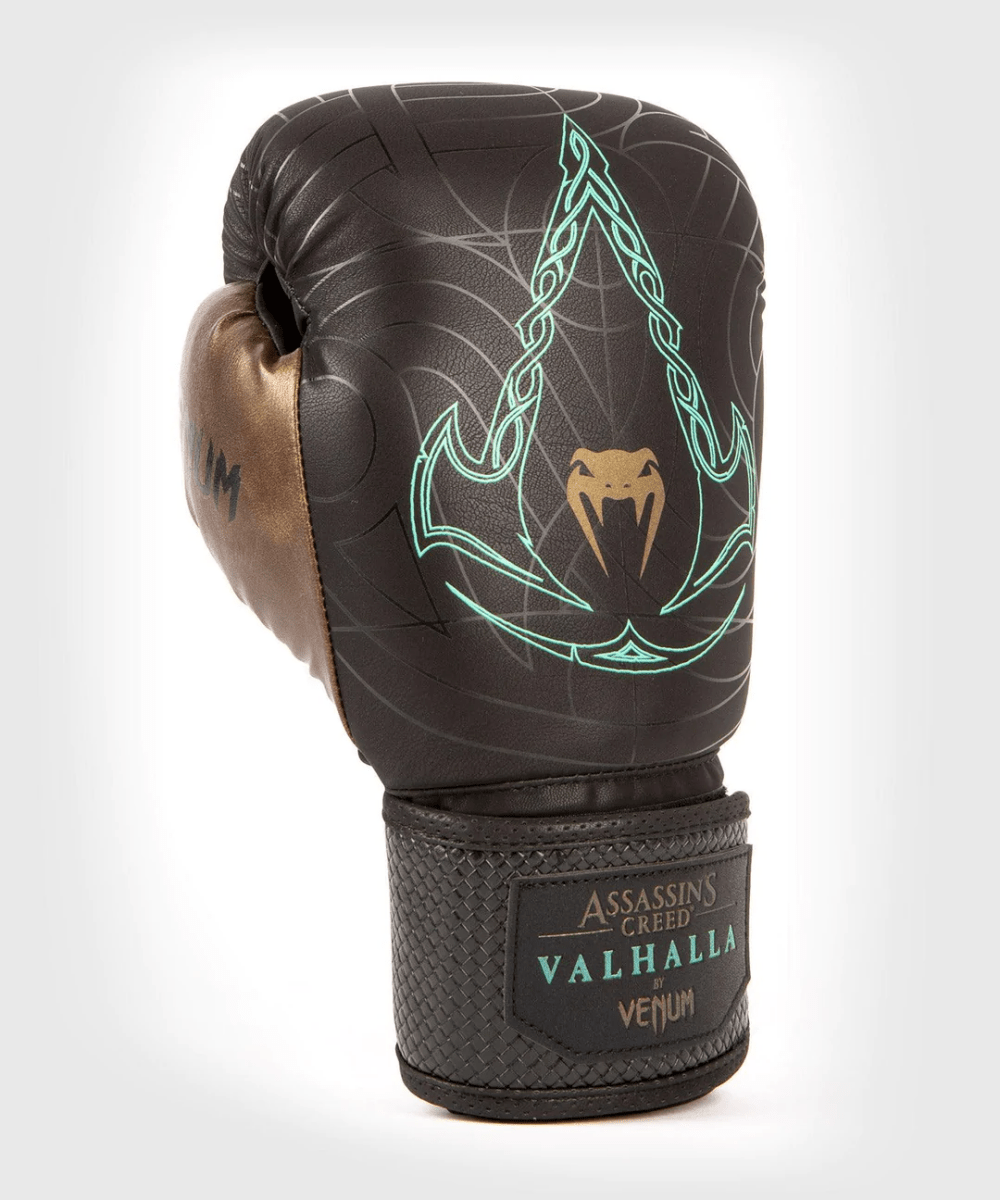Venum Assassin's Creed Hook and Loop Boxing Gloves - Black - Forza Sports