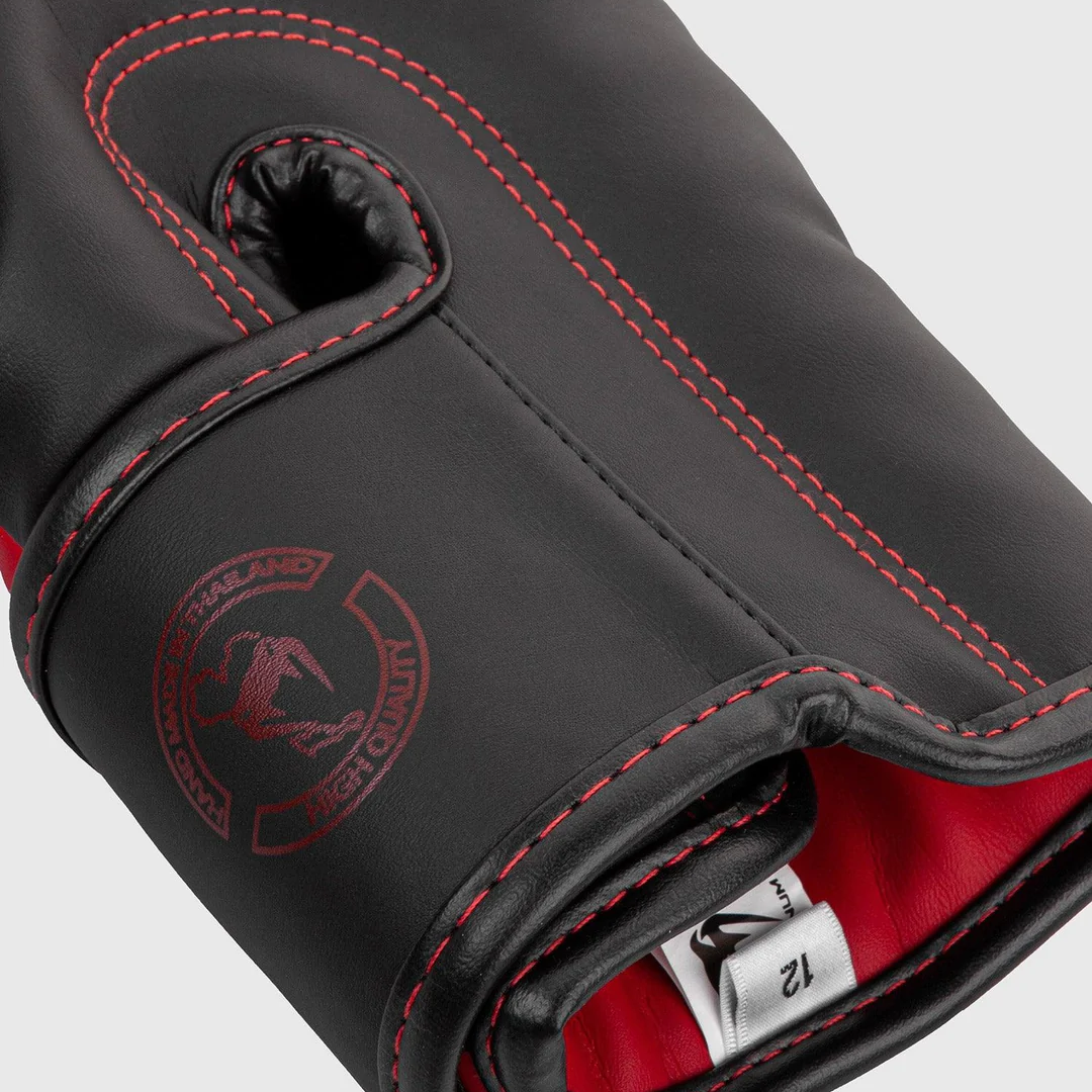 Venum Elite Hook and Loop Boxing Gloves - Red Camo Venum