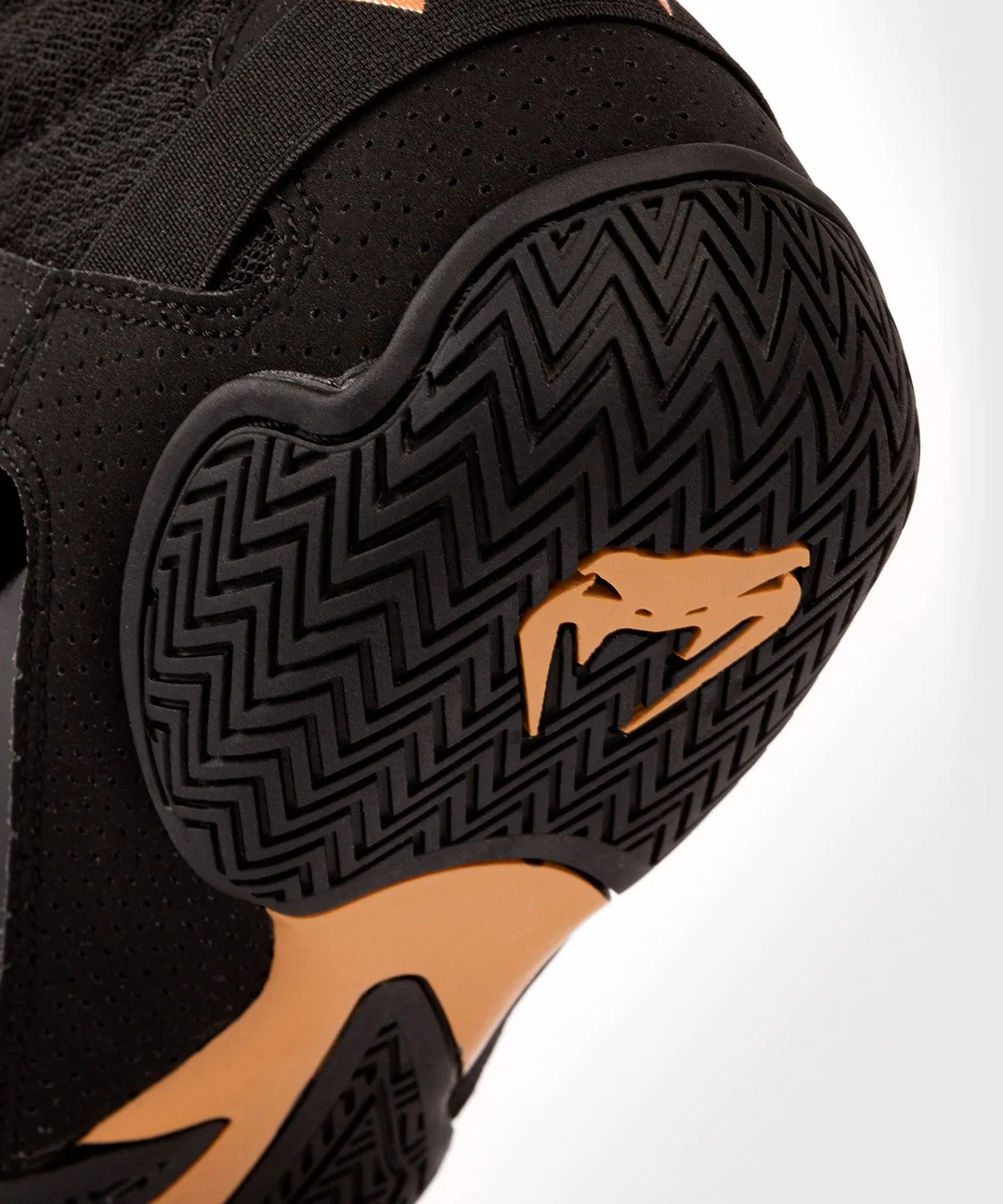 Venum Elite Boxing Shoes - Black/Bronze Venum