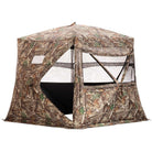 Rhino Hunting Low Hub Blind with Silent Slide Windows - Realtree Edge - Forza Sports