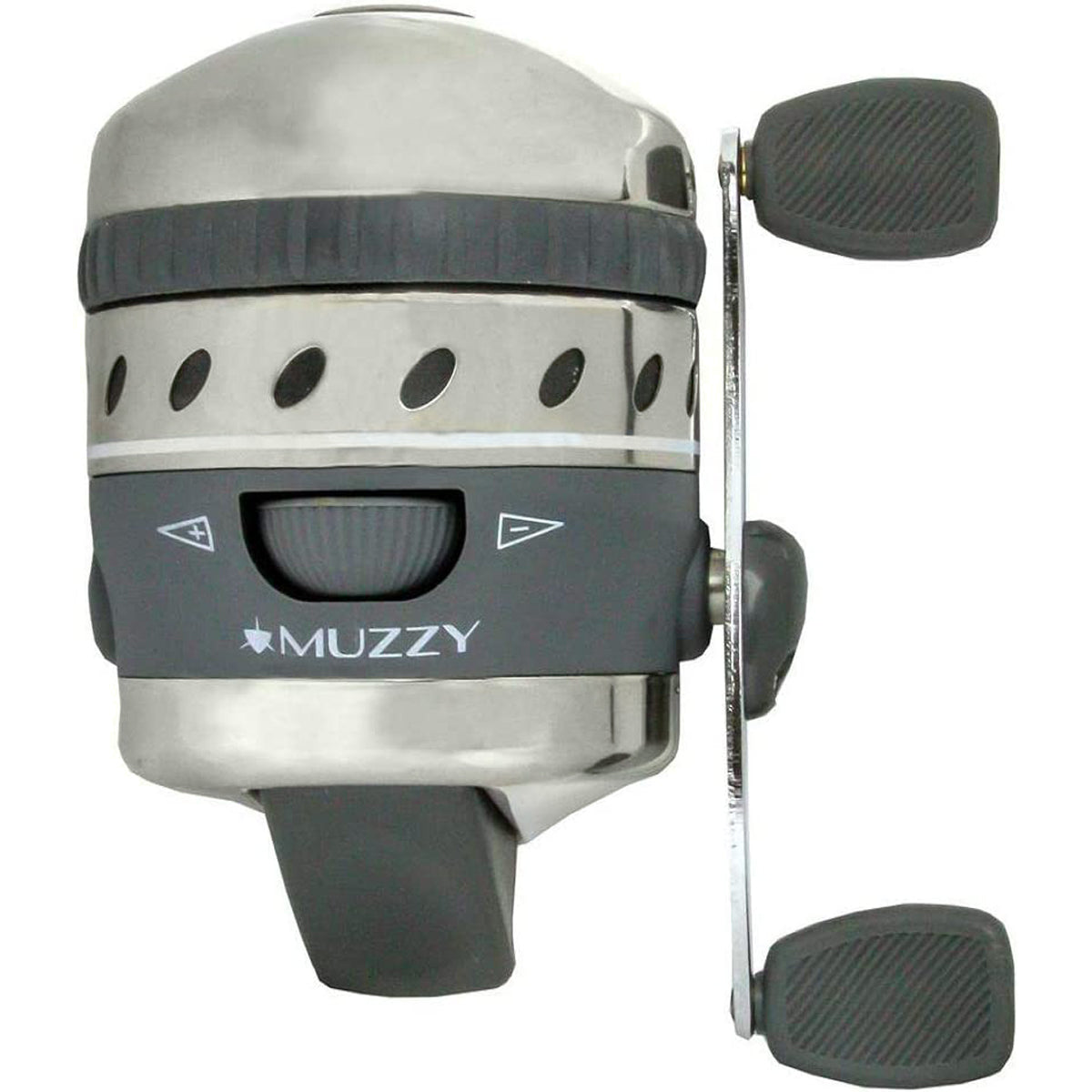 Muzzy XD Bowfishing  Spincast Reel with Extended Hood - 150 lb. Test Muzzy