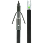 Muzzy Bowfishing Carp Point Lighted Fish Arrow w/ Green X Nock & Bottle Slide - Forza Sports