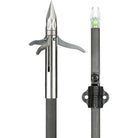 Muzzy Bowfishing Lighted Carbon Composite Fish Arrow with Iron Barb 3-Blade - Forza Sports