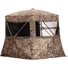 Rhino Low Hub Pro Hunting Blind with Full Size Door - Realtree Edge - Forza Sports