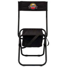 Rhino Foldable Hunting Chair with Back Rest and Storage Pouch - Black - Forza Sports