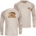 Flying Fisherman Redfish Skin Performance Long Sleeve T-Shirt - Sand Flying Fisherman