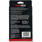 ForceField shoe laces product packaging with text and barcode on a white background